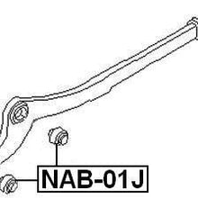 5456001J00 - Arm Bushing (for Front Lower Control Arm) For Nissan