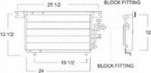 Spectra A/C Condenser 7-4446