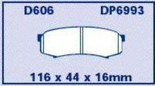 EBC Brakes DP6993 6000 Series Greenstuff Truck and SUV Brake Pad