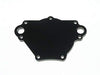 Meziere WP115S Black Water Pump Back Plate for Small Block Mopar