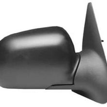 Dorman 955-006 Driver Side Manual Door Mirror - Folding for Select Ford Models, Black