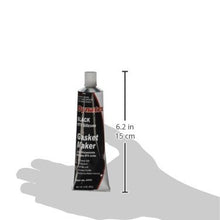 Dynatex 49200 Low Volatile RTV Silicone Gasket Maker, 0 to 500 Degree F, 3 oz Carded Tube, Black (Pack of 12)