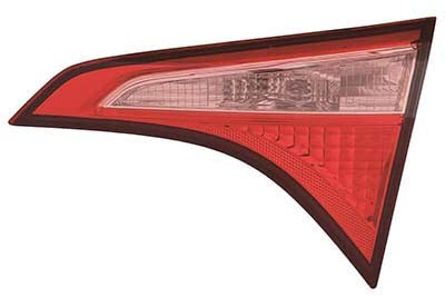 New Right Passenger Side Inner Tail Light Assembly For 2017-2019 Toyota Corolla Bulb Type, Decklid Mounted TO2803135