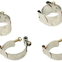 VW Bug Beetle Deluxe Sway Bar Clamps Only,Set Of 4 Link Pin Or Ball Joint 9692