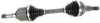 ACDelco 20831734 GM Original Equipment Front Driver Side Half-Shaft Assembly