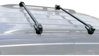 BRIGHTLINES Steel Cross Bars Roof Rack with Lock System for 2007-2015 Lexus RX350