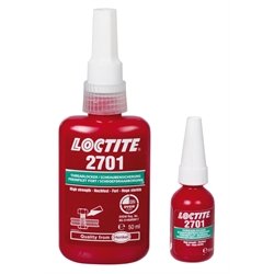 Loctite 2701, Maximum Strength Thread Locking, Content 50 ml ================================================= Actual safety data sheet from 08.01.2013 on the internet in the section Downloads =================================================