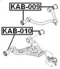 54580300 - Arm Bushing (for Front Lower Control Arm) For Hyundai/Kia