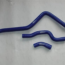 Aluminum Radiator and hoses for Yamaha Raptor 660R YFM660R 2001 2002 2003 2004 2005 01-05 (BLUE)