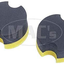 MACs Auto Parts 44-94021 P21S Deluxe Wax Applicators, 2 Pack