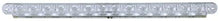 United Pacific 37194B 14 LED Auxiliary Warning Light Bar, 12" (Red LED/Clear Lens)