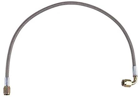 Stainless 12 Inch Brake Line with 90 Degree AN 3 End