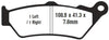 EBC Brakes FA209/2V Semi Sintered Disc Brake Pad