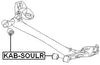 551602K000 - Arm Bushing (for Rear Control Arm) For Hyundai/Kia