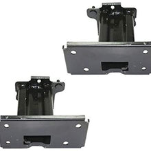Koolzap For 14-19 Rogue Front Bumper Cover Mount Brace Reinforcement Bracket SET PAIR