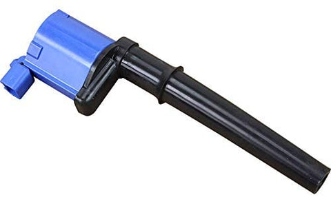 Dragon Fire Blue Series High Performance Ignition Coil on Plug COP Pencil Pack Compatible Replacement For 2004-2008 Ford Lincoln and Mercury Oem Fit C511B-DF