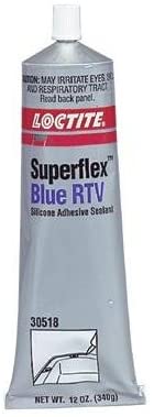 Superflex RTV, Silicone Adhesive Sealants - 12-oz. superflex blue rtv silicone ad