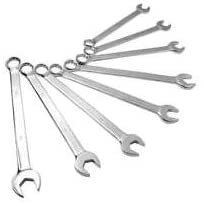 Sunex 9919m 8-Piece Metric V-Groove Combo Wrench Set