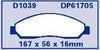 EBC Brakes DP61705 6000 Series Greenstuff Truck and SUV Brake Pad