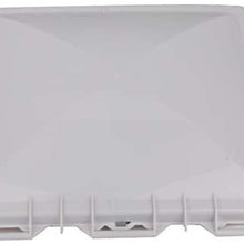 OCPTY Replacement White Universal RV Roof Vent Cover 14 x 14 Trailer Camper VL300-W Vent Lid Fresh Air Rain Ventilation