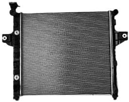 TYC 2262 Compatible with JEEP Grand Cherokee 1-Row Plastic Aluminum Replacement Radiator