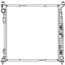 MAPM Premium Quality RADIATOR WITH OIL COOLER