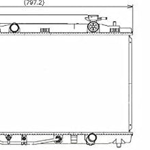 Denso 221-3158 Radiator