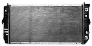 TYC 2348 Pontiac Bonneville 1-Row Plastic Aluminum Replacement Radiator