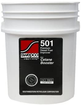 SWEPCO Cetane Booster Premium Diesel Fuel Improver Summer Formula 6 Gallon Pail