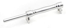 Lopbinte Easy Wheel Telescopic Extension Rod for Brompton Folding Bicycle Extendable Easy Wheel Bracket Silver