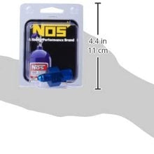 NOS 16103 Blue Anodized Aluminum Nitrous Bottle Gauge Adapter