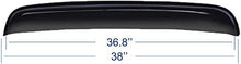 Puermto 96.5cm/38" (36.8" between the inner edge) Universal Moonroof Air Deflector Thickness Top Sunroof Moon Roof Rain Snow Guard Vent Shades RN98