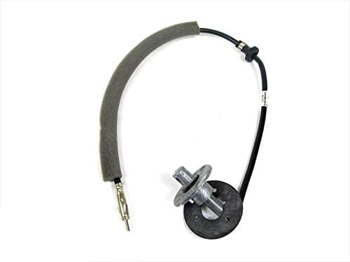 (New OEM Automotive Parts) 97-06 Jeep Wrangler TJ Radio Antenna Base Cable with Bracket Mopar + One Helpful Free e-Book