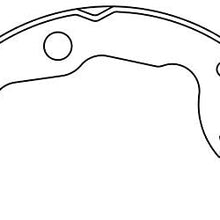 Centric 111.10660 Centric Brake Shoes