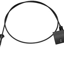 APDTY 111409 Hood Release Cable Replaces Mopar 55135532AB