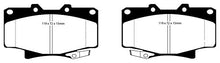 EBC Brakes DP7992 7000 Series Greenstuff SUV Supreme Compound Brake Pad , Red