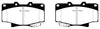 EBC Brakes DP7992 7000 Series Greenstuff SUV Supreme Compound Brake Pad , Red