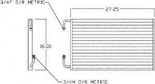 Spectra A/C Condenser 7-4783