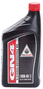 Pro Honda GN4 4-Stroke Motor Oil 10W-40, SJ, 12 CT CASE