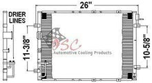 OSC Cooling Products 3098 New Condenser