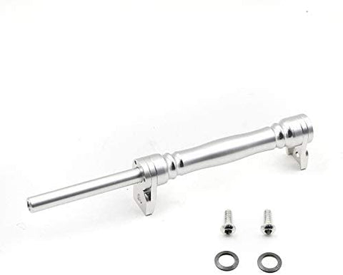 Lopbinte Easy Wheel Telescopic Extension Rod for Brompton Folding Bicycle Extendable Easy Wheel Bracket Silver