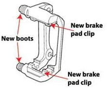 Centric 117.40058 Premium Disc Brake Hardware Kit