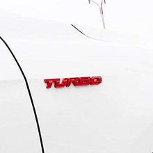 Turbo Door Trunk Window Emblem Fender Trim Kit 2 Piece Kit (CHROME)