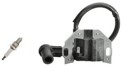 PARTSRUN ID#21171-0743 Ignition Coil with L7TC Spark Plug for John Deere #UC11197#UC10831#MIU14476 Fits Kawasaki FR FS FX 21171-0743 21171-0744 21171-0711 21171-0738 21171-0739 21171-0740 ZF134-HHS