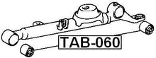 4870228070 - Arm Bushing (for Rear Arm) For Toyota