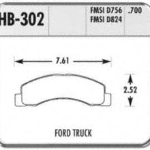 Hawk Performance HB302P.700 SuperDuty Brake Pad