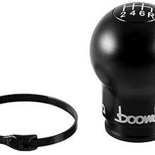 Boomba Racing ROUND 420g Weighted Shift Knob Black for 2017+ Honda Civic Si