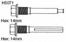 Carlson Quality Brake Parts H5071 Disc Brake Housing Bolt