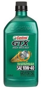 BP Lubricants Usa 06460 GTX Motor Oil, High-Mileage, 10W40, 1-Qt. - Quantity 6