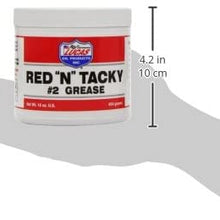Lucas Oil Red N Tacky Grease - 16 oz tub (10574)